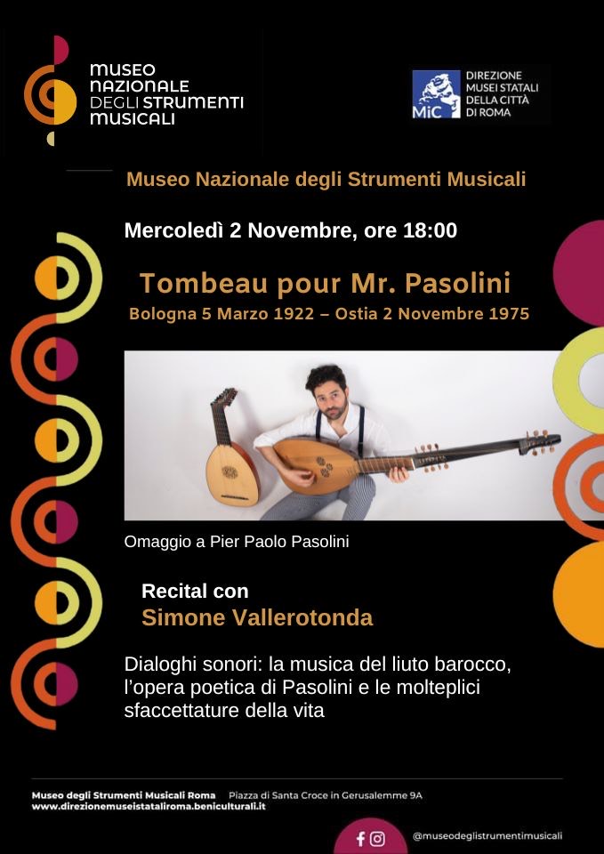 Tombeau pour Mr. Pasolini